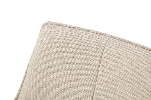 2er Set Stuhl Jana | Webstoff | drehbar | creme
