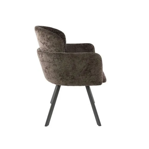 2er Set Stuhl Nasu | drehbar | Hoven taupe