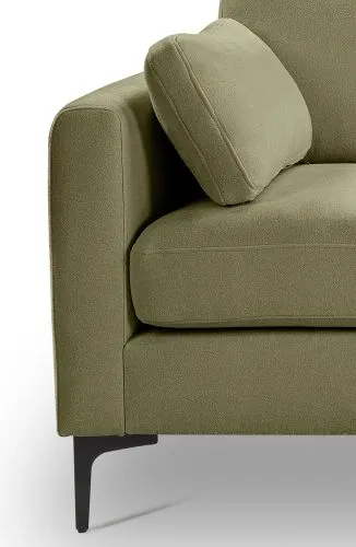 4-Sitzer Polstersofa Venti | 286cm | Webstoff | grün