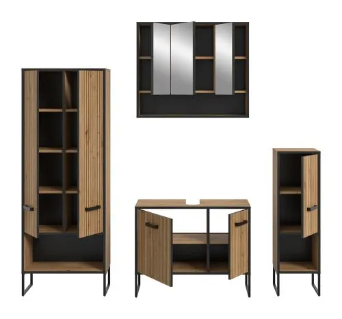 Bad Set Bagno | 4-teilig | Artisan Oak