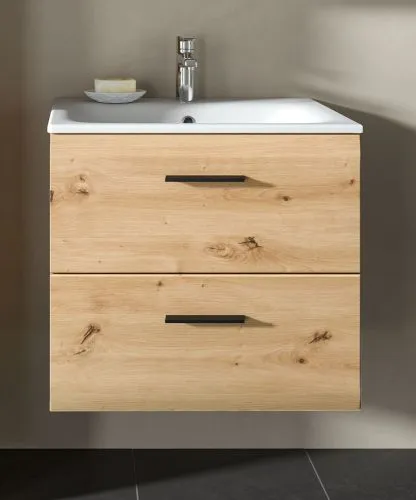 Bad Set Ice 3 | 2-teilig | Artisan Oak | inkl. Waschbecken