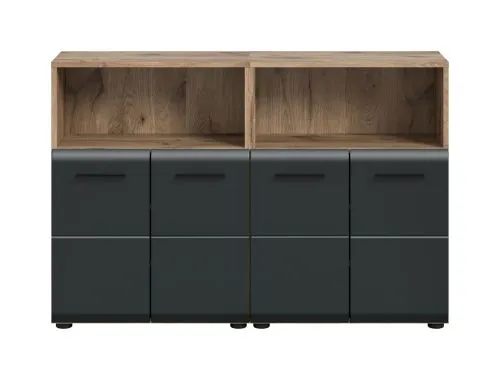 Bad Set Ice 3 | 2-teilig | Nox Oak / schwarz matt