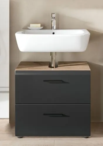 Bad Set Ice | 3-teilig | Nox Oak / schwarz matt