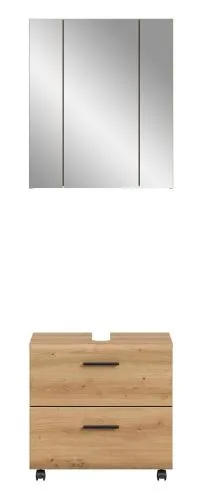 Bad Set Ice auf Rollen | 2-teilig | Artisan Oak