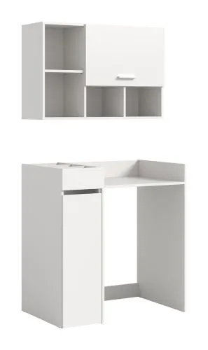 Bad Set Waschmaschinenschrank Set Free | 3-teilig | weiß