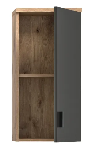 Badezimmer Set Grado | Nox Oak / grau | 3-teilig ohne Aufsatzleuchte