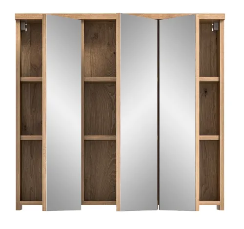 Badezimmer Set Grado | Nox Oak / grau | 3-teilig ohne Aufsatzleuchte