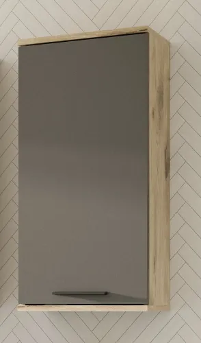 Badezimmer-Set Mason | Nox Oak / Basalt grau | 5-teilig ohne Aufsatzleuchte