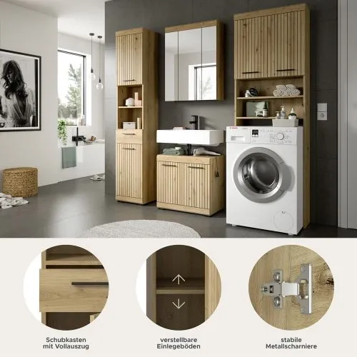 Badezimmer-Set Scout 1 | Artisan Eiche | 4-teilig