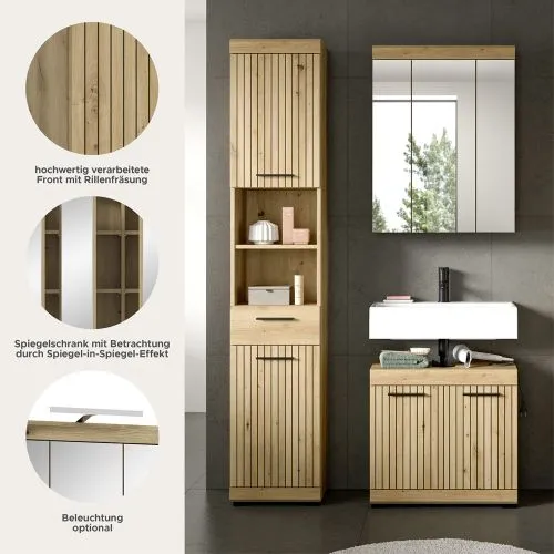 Badezimmer-Set Scout | Artisan Eiche | 3-teilig
