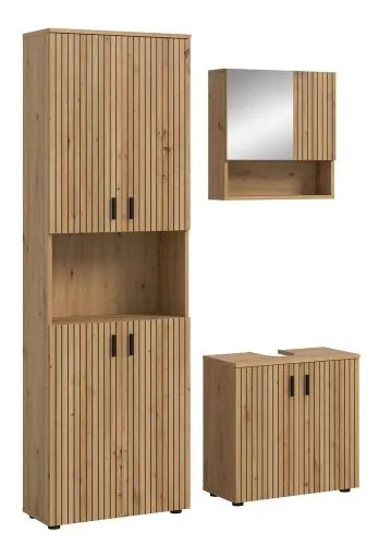 Badkombination Mone | 3-teilig | Artisan Oak