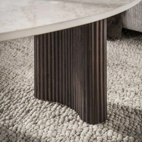 Couchtisch Set Sienna | 2-teilig | 3D Keramik | Taj Mahal