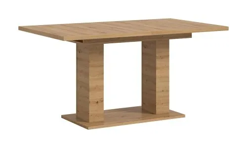 Esstisch Motion | ausziehbar | Doppelsäulen-Fußgestell | Eiche Artisan | 150(190)x90