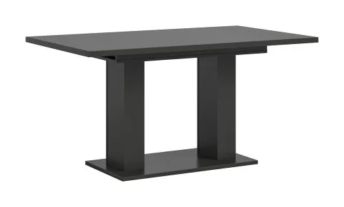 Esstisch Motion | ausziehbar | Doppelsäulen-Fußgestell | grau | 150(190)x90