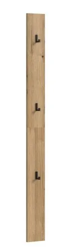 Garderoben-Set Naro 1 | grau / Evoke Oak | 3-teilig