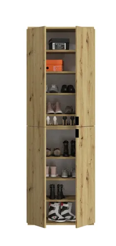 Garderoben Set Projekt X 1 | Artisan Eiche / Spiegeltüren | 3-teilig