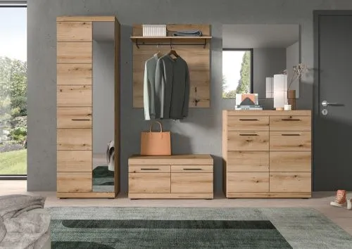 Garderoben-Set Scout | Evoke Oak | 5-teilig