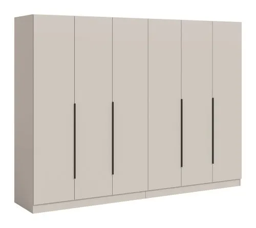Garderobenschrank Kleiderschrank Kopenhagen | Kaschmir | 2-teilig