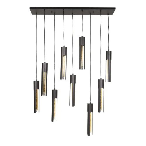 Hängelampe Bondo 9 Lampen | Metall | Artic schwarz