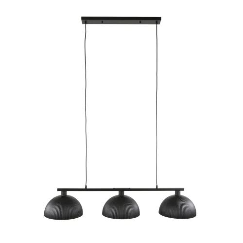 Hängelampe Melton | 3 Leuchten | Metall | Artic schwarz | Industrial