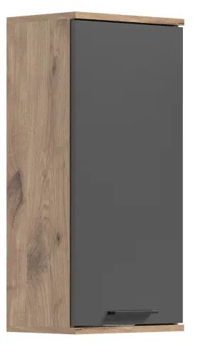 Hängeschrank Mason | Nox Oak / Basalt grau