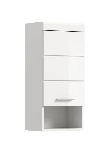 Hängeschrank Scout | weiß Hochglanz / weiß