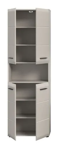 Hochschrank breit Ice | Kaschmir