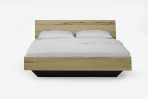 Holzbett massiv Clover | Kernbuche geölt | 200x200