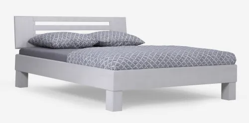 Holzbett massiv Dahlia | Buche weiß lackiert | 200x220 | Kopfteil 2