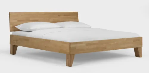 Holzbett massiv Daisy | Buche lackiert | 120x200 | Kopfteil 2