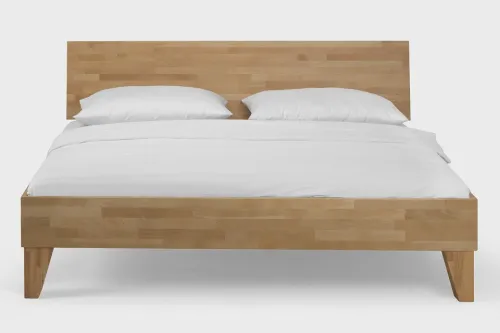 Holzbett massiv Daisy | Buche lackiert | 120x210 | Kopfteil 2