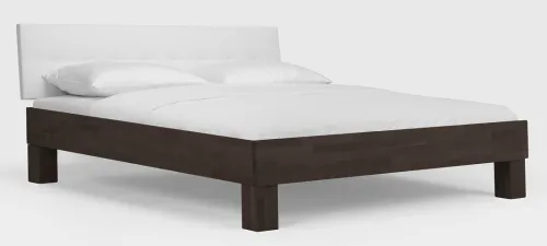 Holzbett massiv Daisy | Buche wenge lackiert | 100x220 | Kopfteil 4