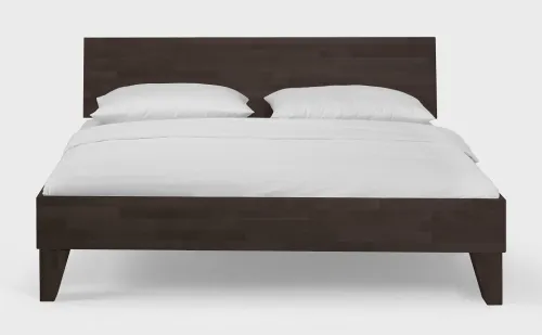Holzbett massiv Daisy | Buche wenge lackiert | 120x200 | Kopfteil 2