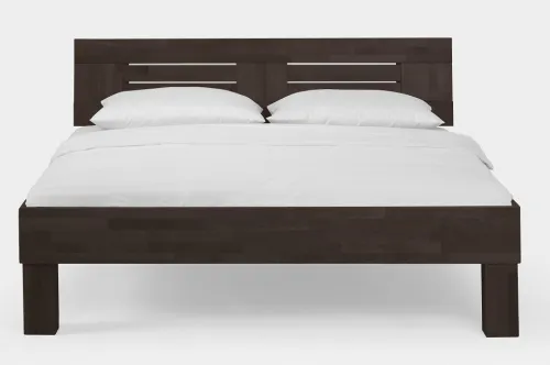 Holzbett massiv Daisy | Buche wenge lackiert | 200x210 | Kopfteil 3
