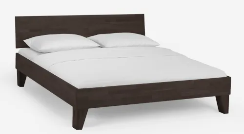 Holzbett massiv Daisy | Buche wenge lackiert | 90x190 | Kopfteil 2