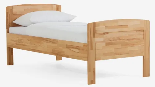Holzbett massiv Jasmine | Kernbuche geölt | verschiedene Größen