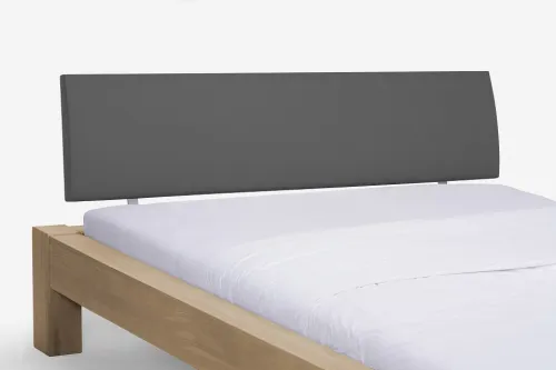 Holzbett massiv Lotus | Wildeiche Honig geölt | verschiedene Größen 180x210 Kopfteil 2