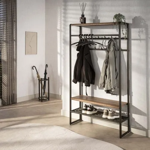 Kleiderständer Shio | Drift brown
