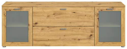 Lowboard Xeno | mit Schubkästen | Artisan Eiche