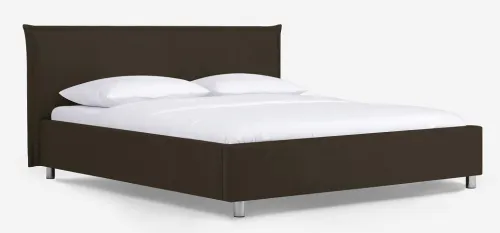 Polsterbett Aster | graubraun | 200x200 | Kopfteil 2