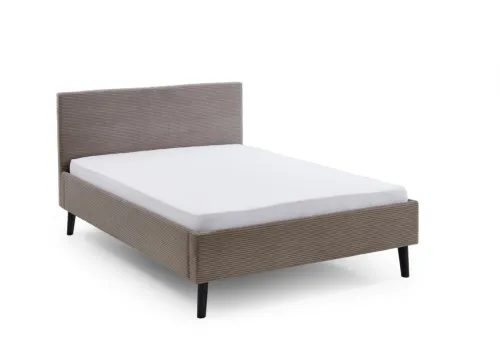 Polsterbett Avola | Cord | taupe braun | 140/180 x 200 cm | verschiedene Größen