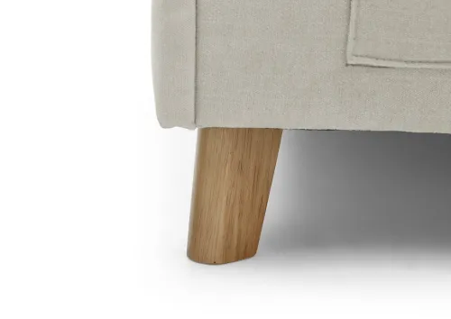Polsterbett Fun | beige | 90 x 200 cm | mit Rückenteil | ohne Bettkasten | ohne Matratze