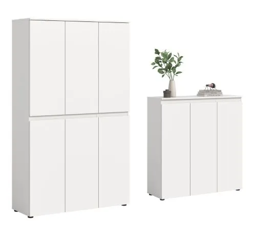 Schrankkombination Scarpa 2 | 2-teilig | weiß