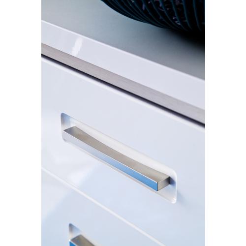 Sideboard Trento | weiß Hochglanz