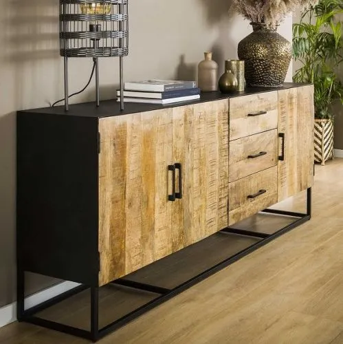 Sideboard Werdi | Mango massiv | Antik