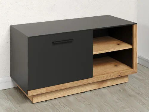 Sitzbank Synnax | anthrazit grau / Coast Evoke Eiche