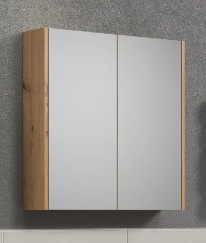 Spiegelschrank Bad Touch | Artisan Eiche / weiß