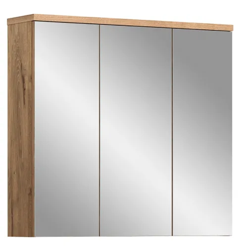 Spiegelschrank Grado | Nox Oak | LED Beleuchtung