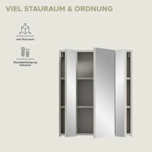 Spiegelschrank Ice | Kaschmir