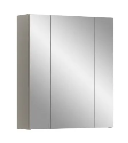 Spiegelschrank Ice | Kaschmir mit Aufsatzleuchte